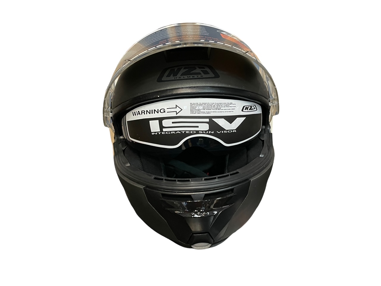 Casco Modular NZI Combi 2 Duo GRIS Mate TALLA M - Imagen 7