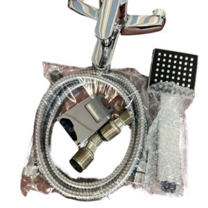 Roca A5A0125C02 Mezclador Monomando Baño-Ducha, Coleccion Victoria, Cromado