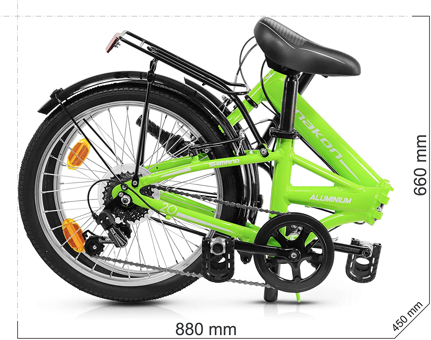 Bicicleta Plegable Anakon Folding Sport - Imagen 4