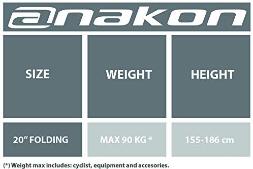 Bicicleta Plegable Anakon Folding Sport - Imagen 5