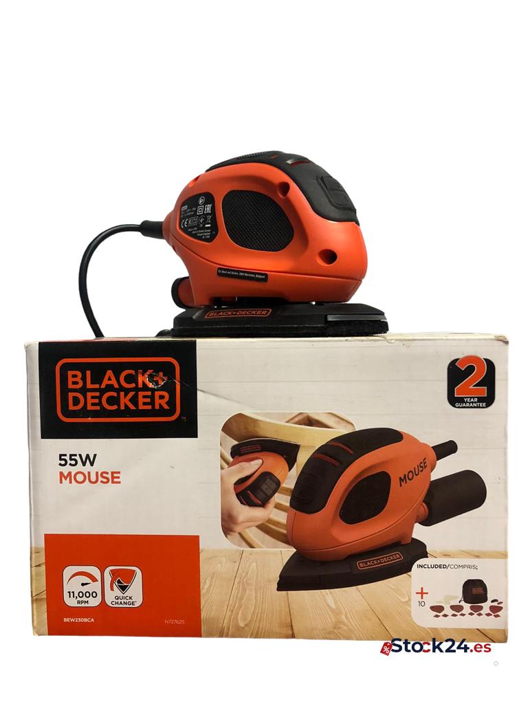 Lijadora Mouse BLACK+DECKER BEW230BCA - Imagen 3