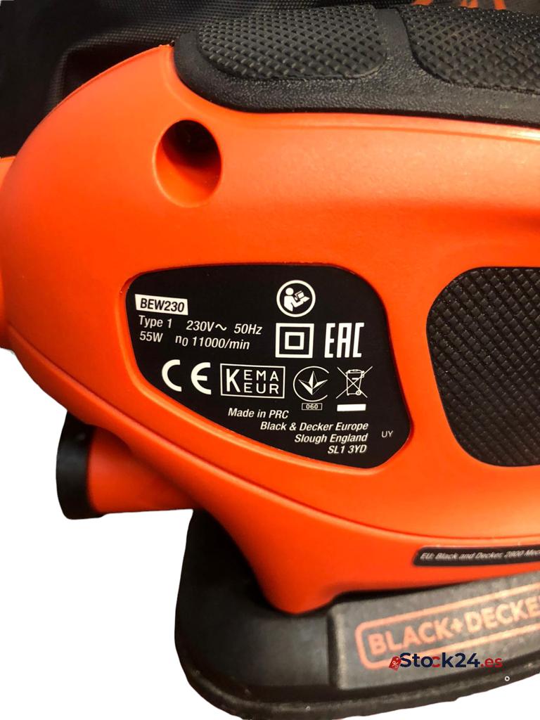 Lijadora Mouse BLACK+DECKER BEW230BCA - Imagen 4