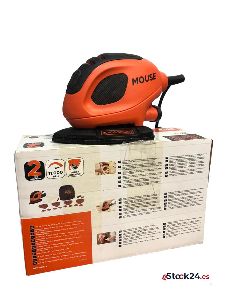 Lijadora Mouse BLACK+DECKER BEW230BCA - Imagen 5