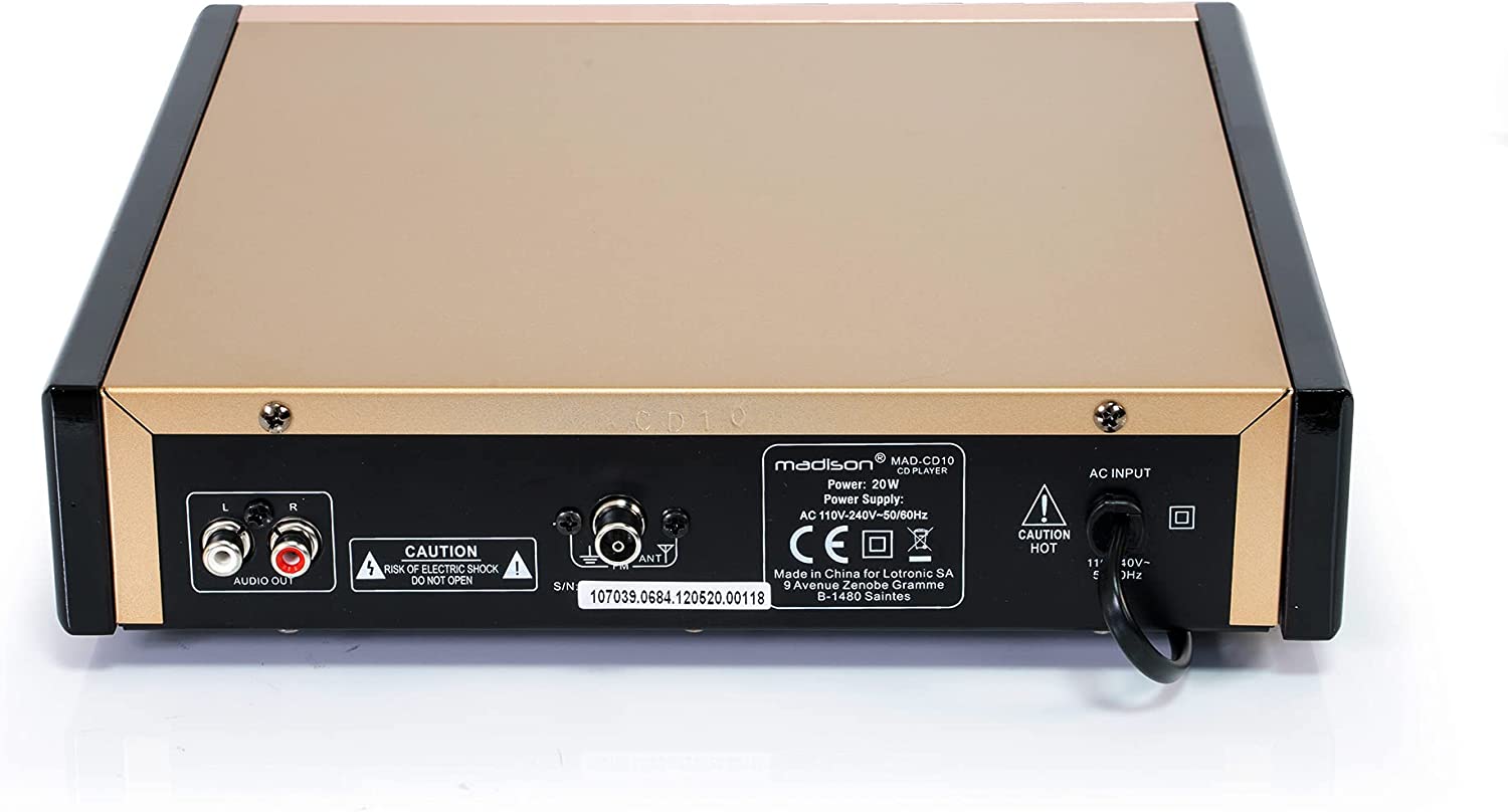 Reproductor de CD y sintonizador de FM con USB MAD-CD10 - MADISON - Imagen 3