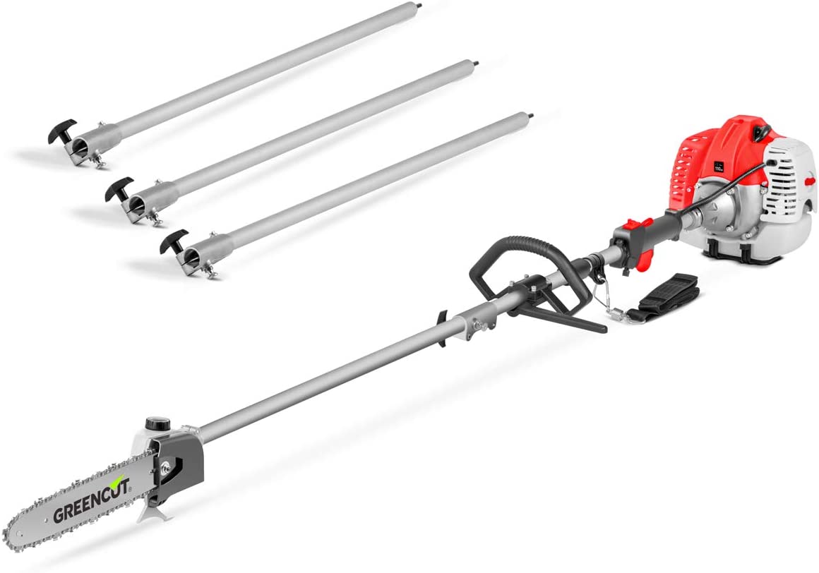 Podadora de altura de gasolina de 56cc y 4,9cv GREENCUT PP650X