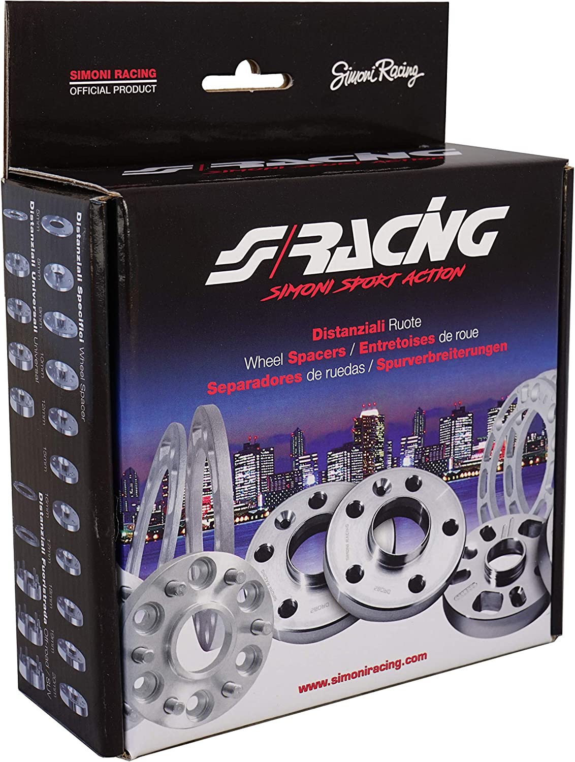 Separadores Ruedas Simoni Racing DR090/B10 - Imagen 2