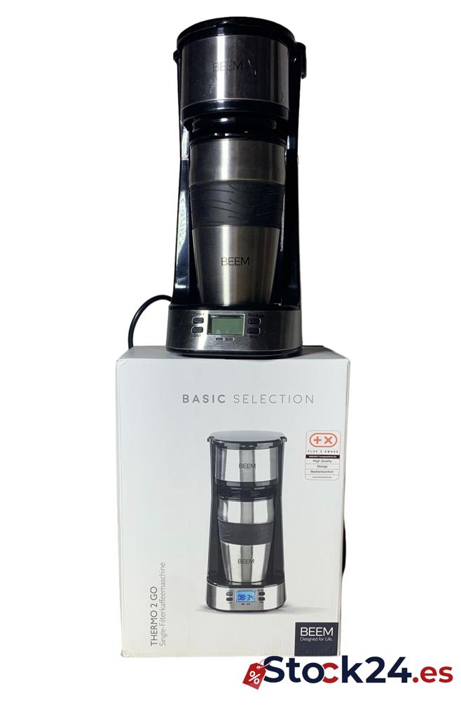 Cafetera individual con taza térmica BEEM