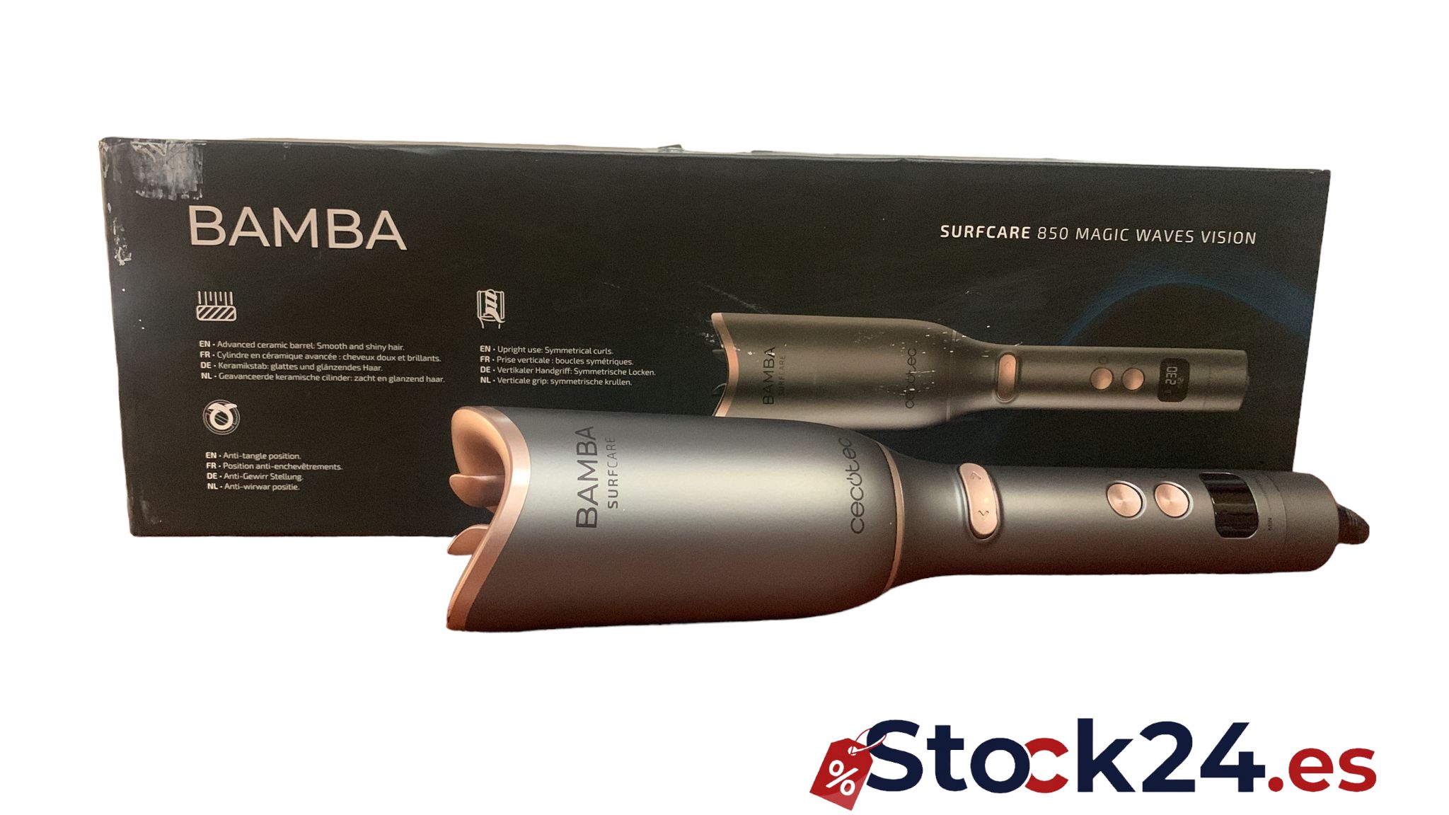 Rizador de Pelo Cecotec Bamba SurfCare 850