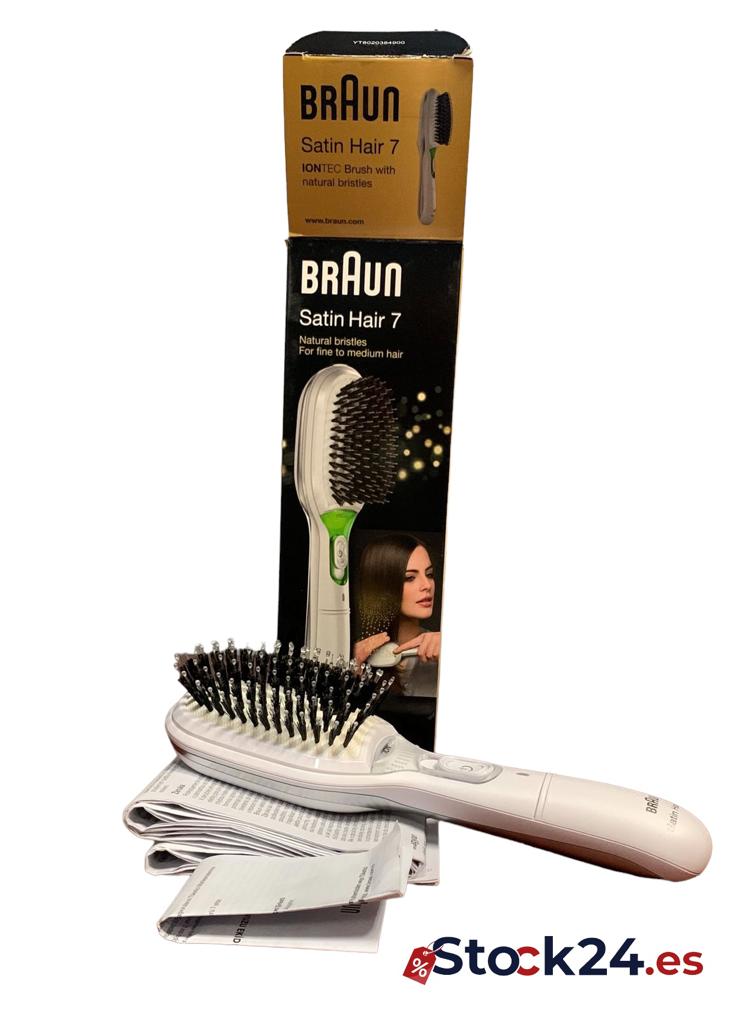 Cepillo alisador con cerdas naturales Braun Satin Hair 7 BR750