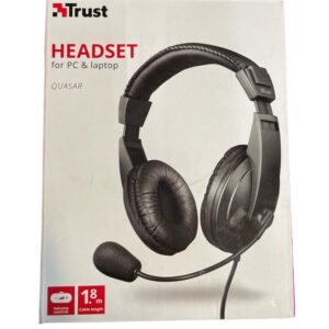 Trust Quasar - Auriculares con micrófono