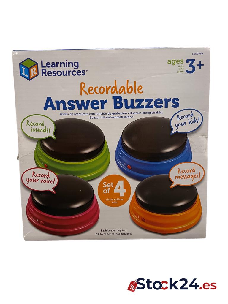 Grabador de sonidos Answer Buzzers Set de 4