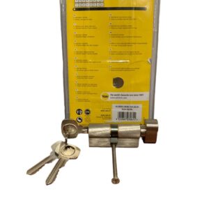 Yale - Cilindro de cerradura, YC500+ 30X30BT NI