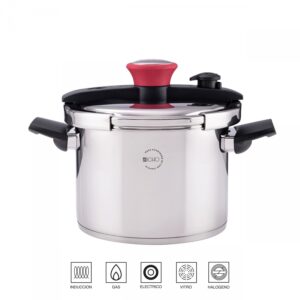 Olla a Presión de Acero Inoxidable SAN IGNACIO El Bohío de 6L