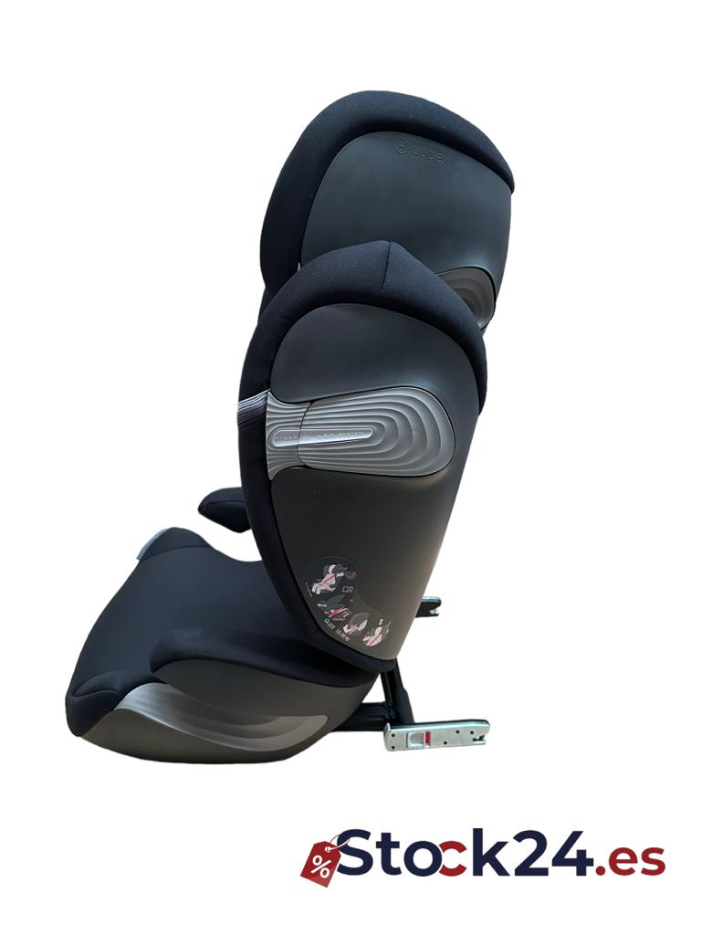 Cybex Gold - Silla de coche Solution S-Fix, para coches con y sin Isofix, Grupo 2/3 (15-36 kg), Desde los 3 hasta los 12 años Negro - Imagen 4