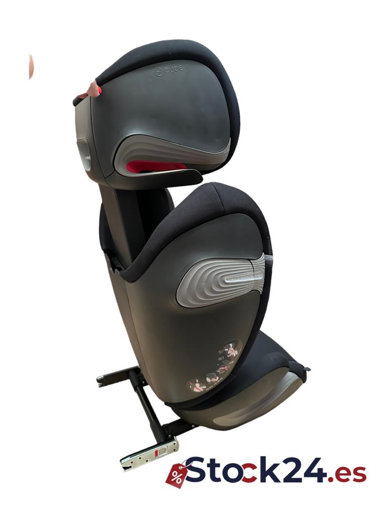 Cybex Gold - Silla de coche Solution S-Fix, para coches con y sin Isofix, Grupo 2/3 (15-36 kg), Desde los 3 hasta los 12 años Negro - Imagen 3