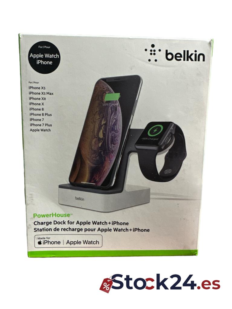 Belkin base de carga PowerHouse para Apple Watch + iPhone