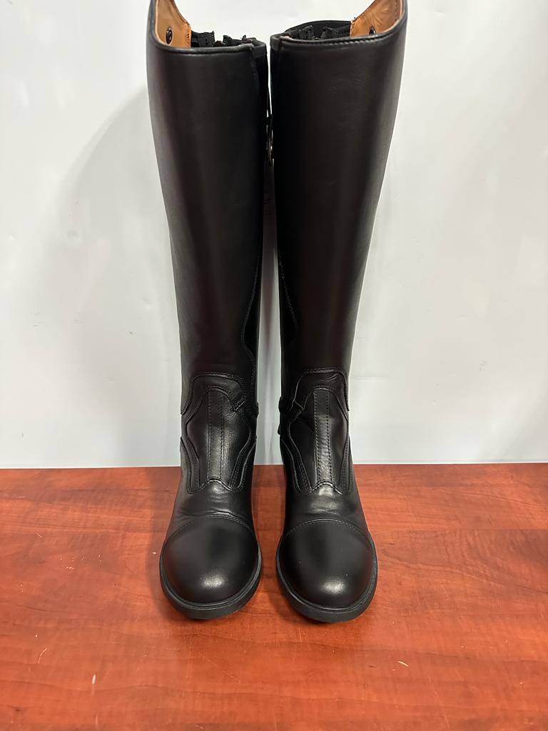 Botas de equitación de pantorrilla ancha para mujer T41