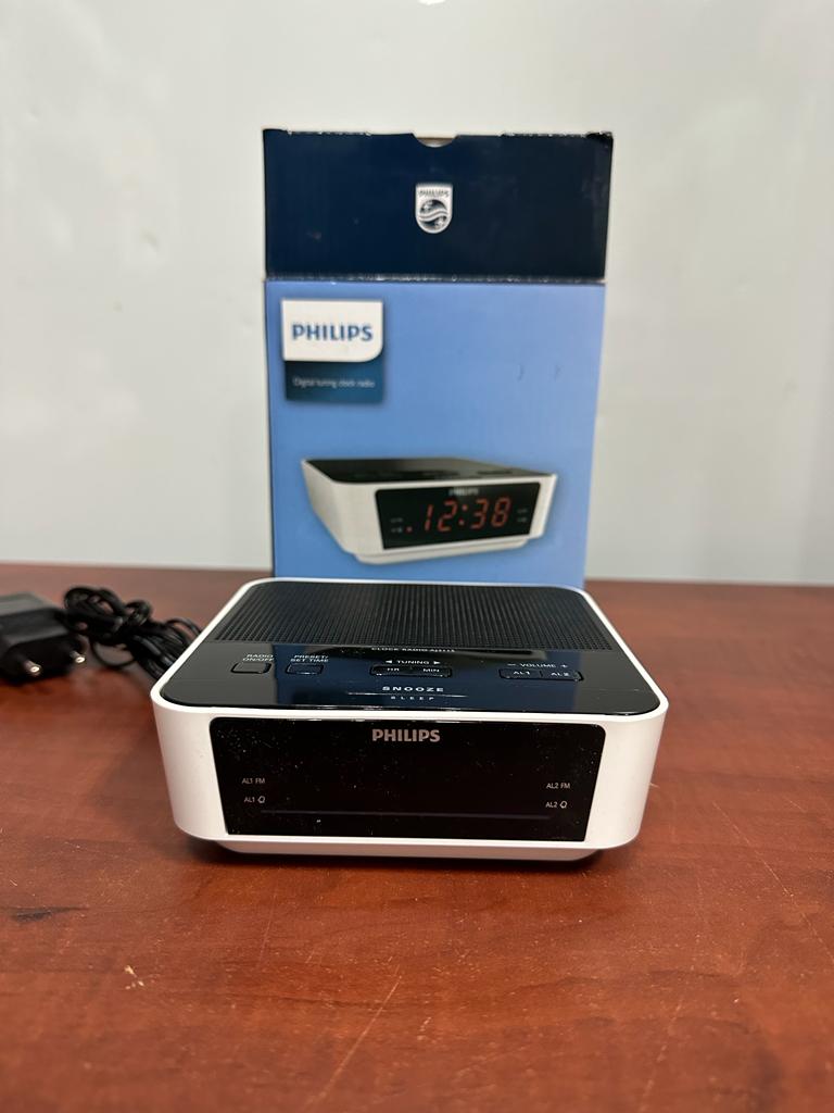 Philips AJ3115 - Radio Despertador, Blanco