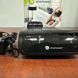 Smartwares CL-1459 – Reloj despertador con dos alarmas, radio FM