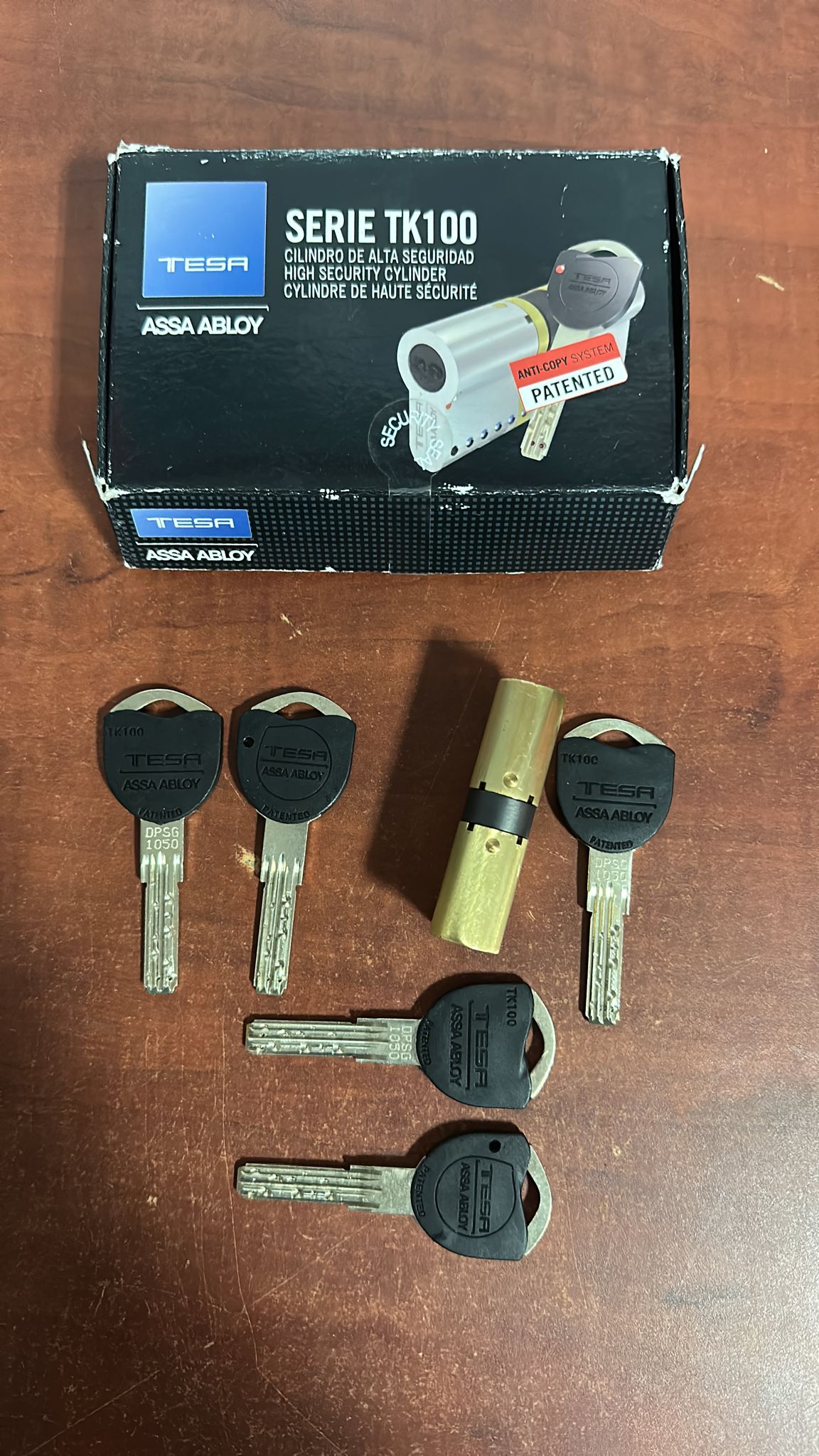 Tesa Assa Abloy Cilindro de Alta Seguridad