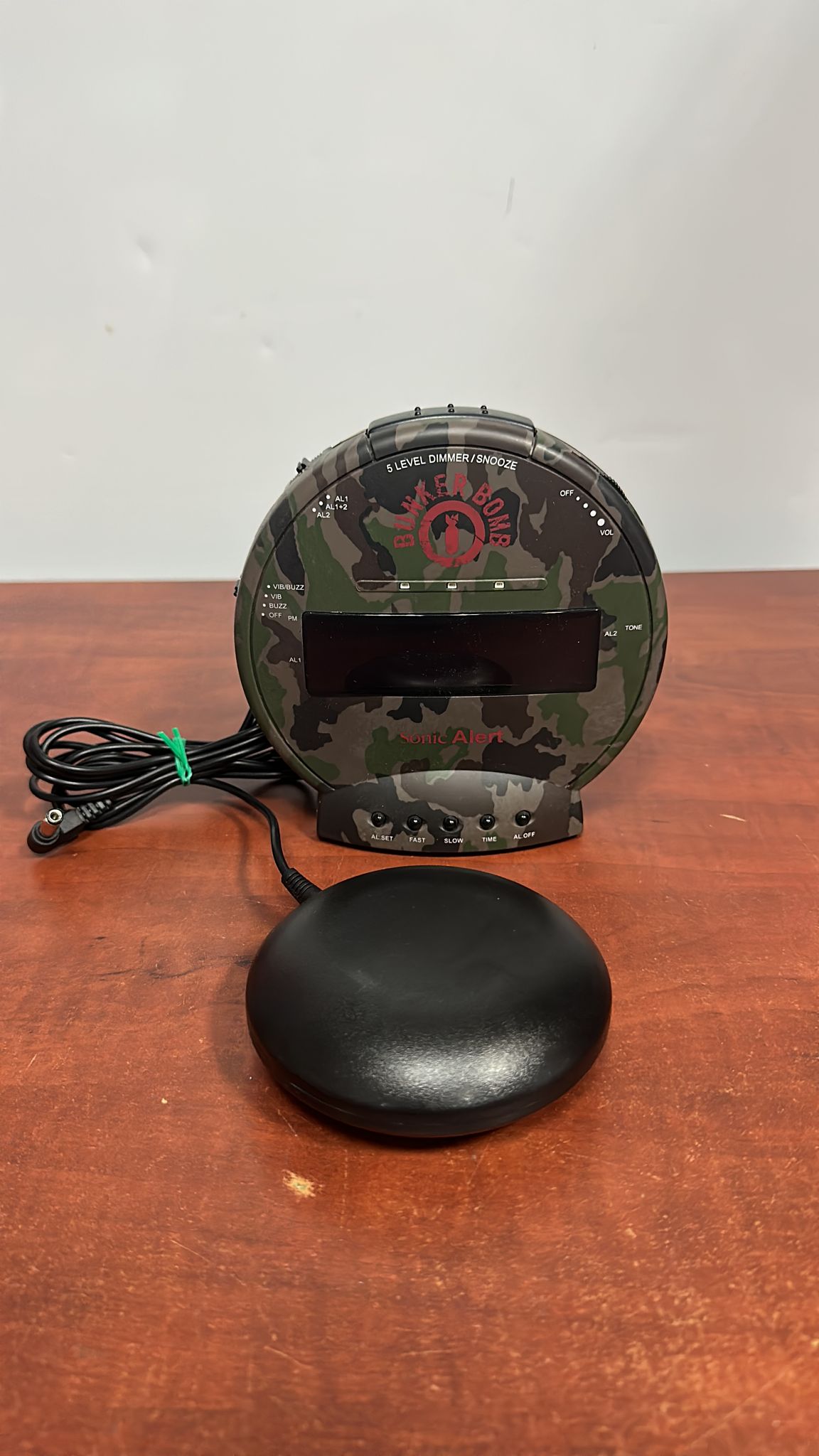 Geemarc Bunker Bomba Sbc575Ss Alarma Vibratoria 9v