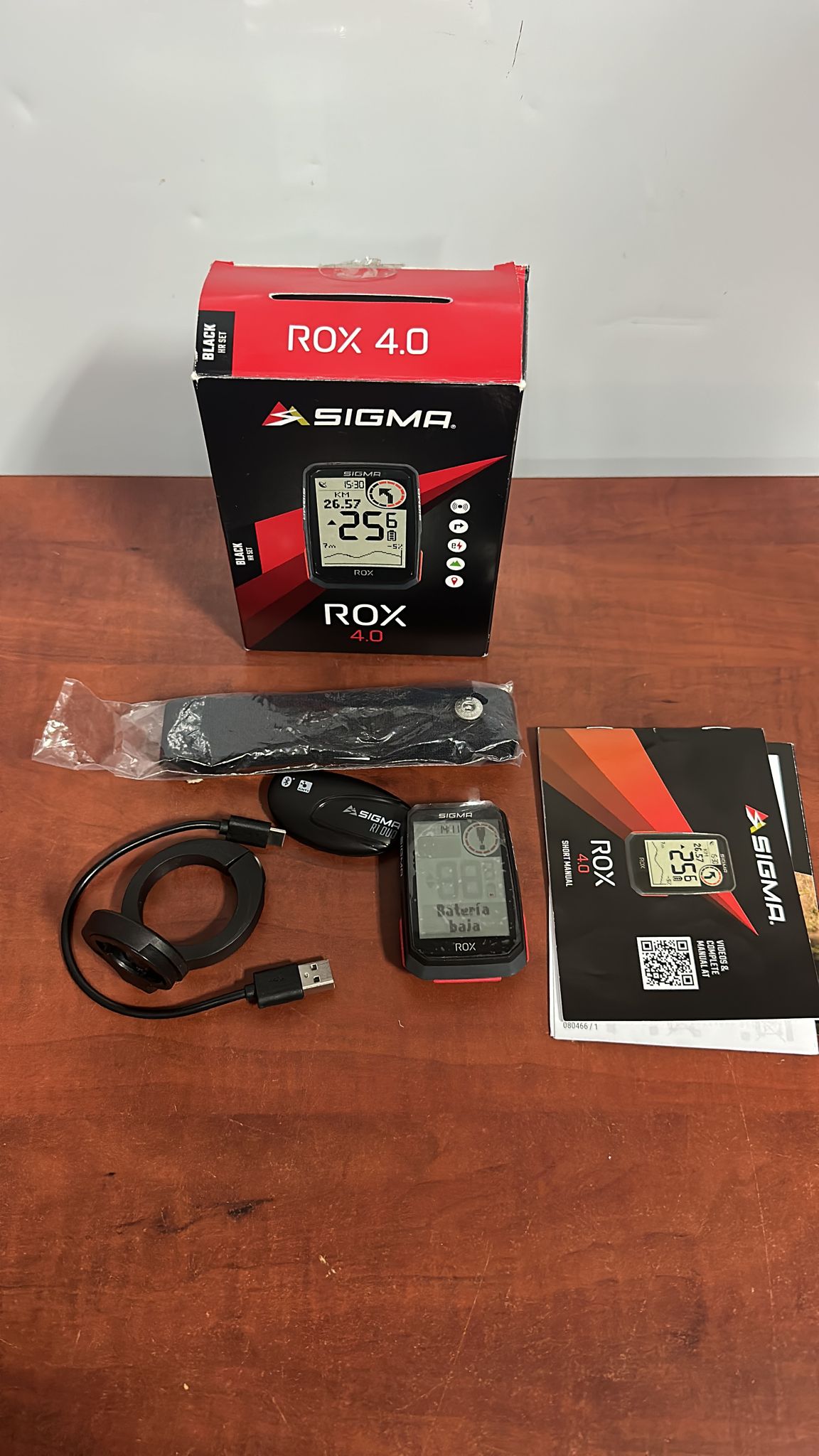SIGMA SPORT ROX 4.0 Negro HR Set - Imagen 3