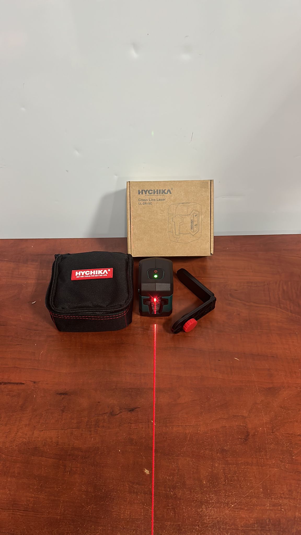 Nivel Laser HYCHIKA, Autonivelante Rojo, 15m - Imagen 2