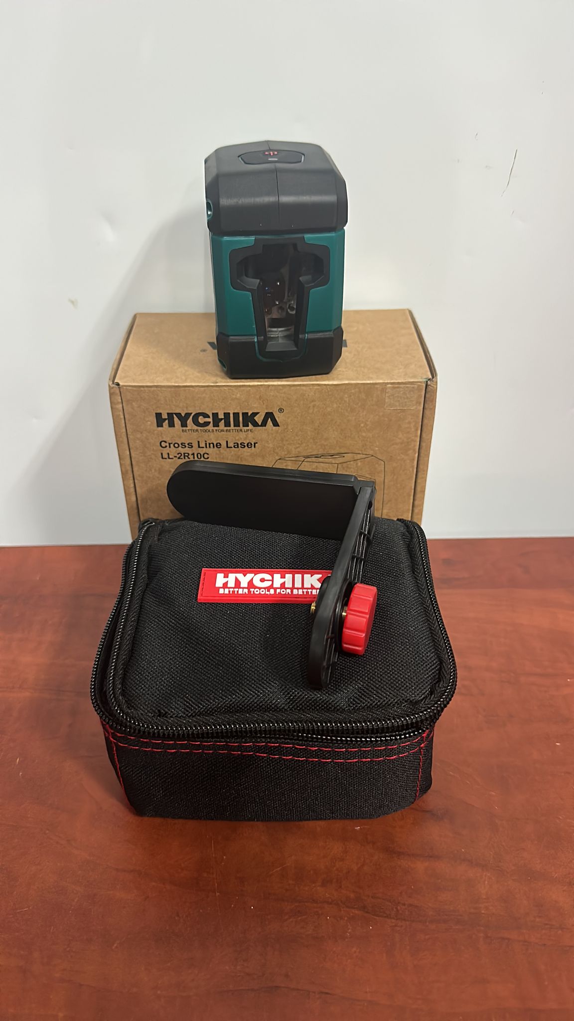 Nivel Laser HYCHIKA, Autonivelante Rojo, 15m