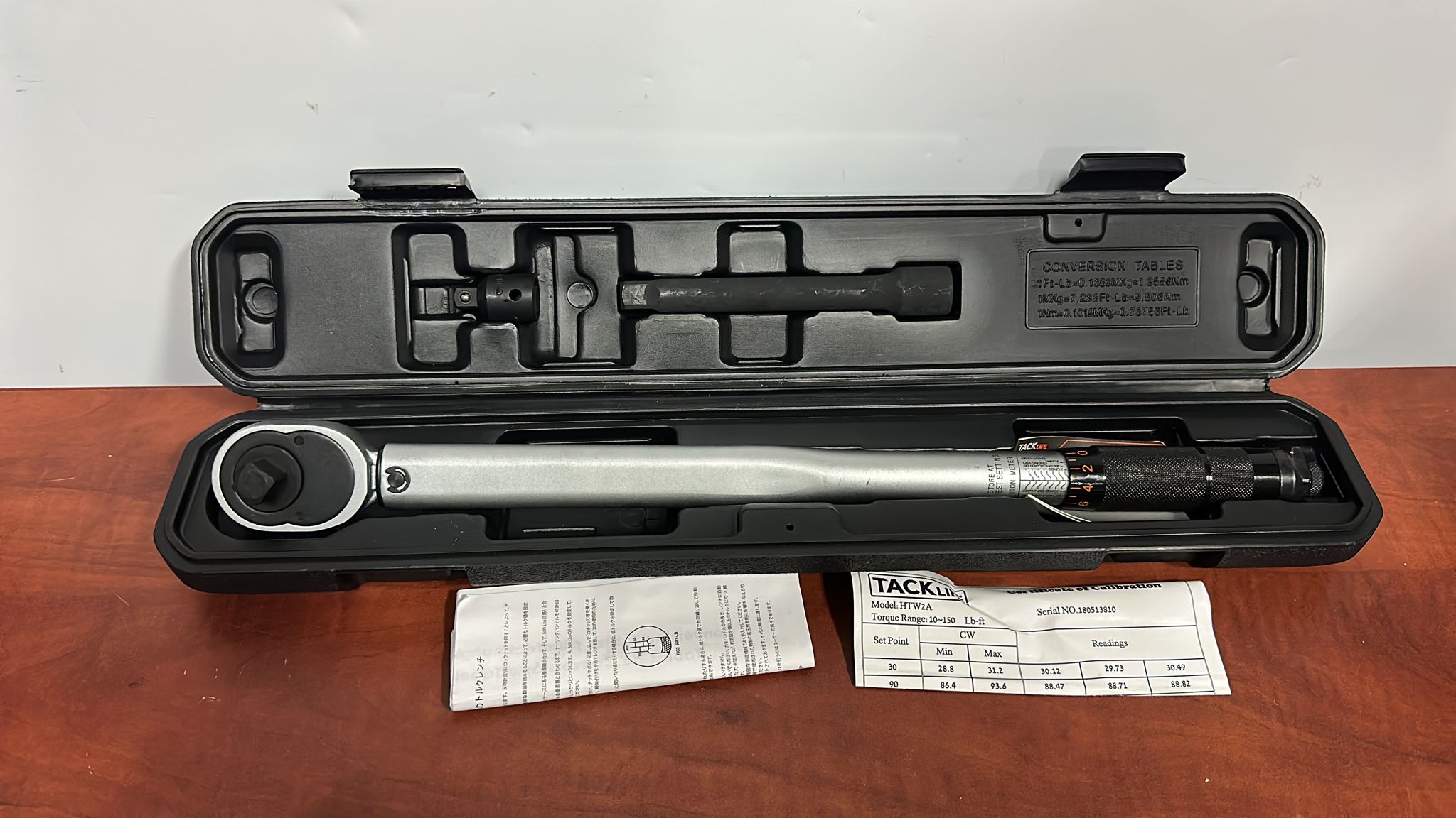 Tacklife HTW2A LLAVE DINAMOMETRICA - Imagen 2