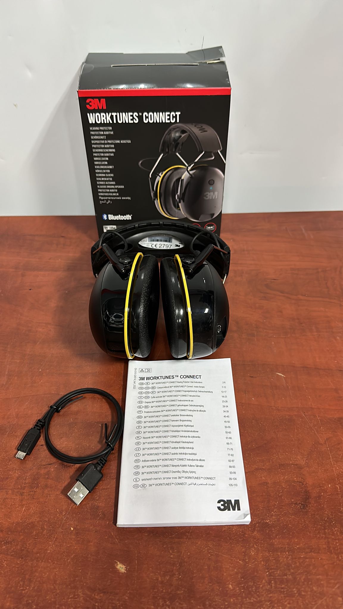 3M WorkTunes Bluetooth® Orejeras de protección - Imagen 3