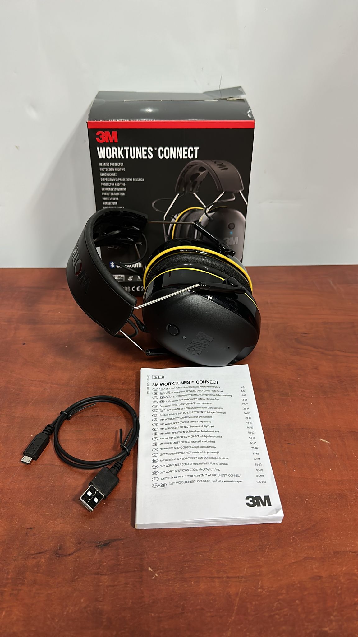3M WorkTunes Bluetooth® Orejeras de protección - Imagen 2