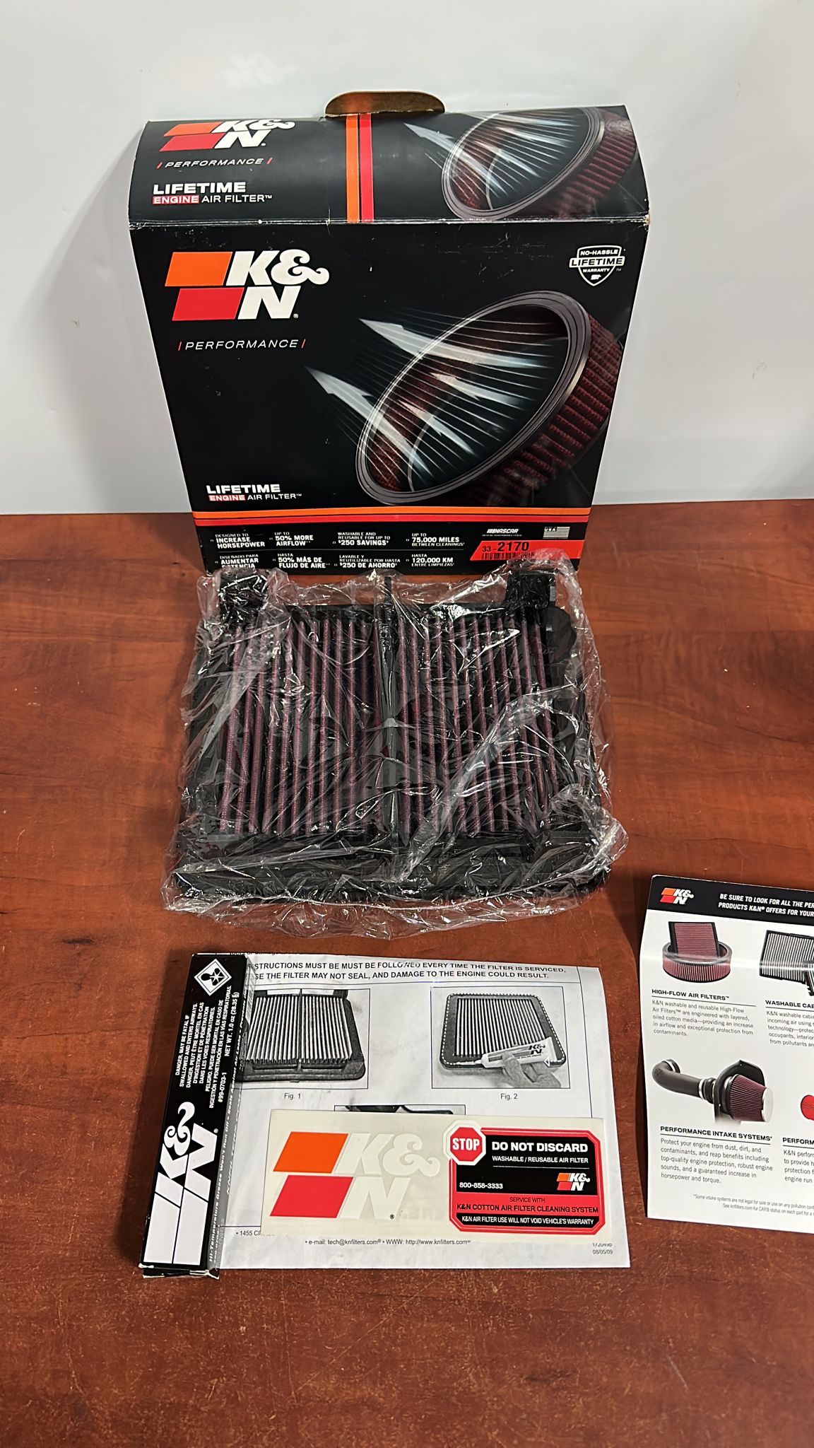 Filtro de Aire Coche K&N 33-2170 TOYOTA Y LEXUS - Imagen 2