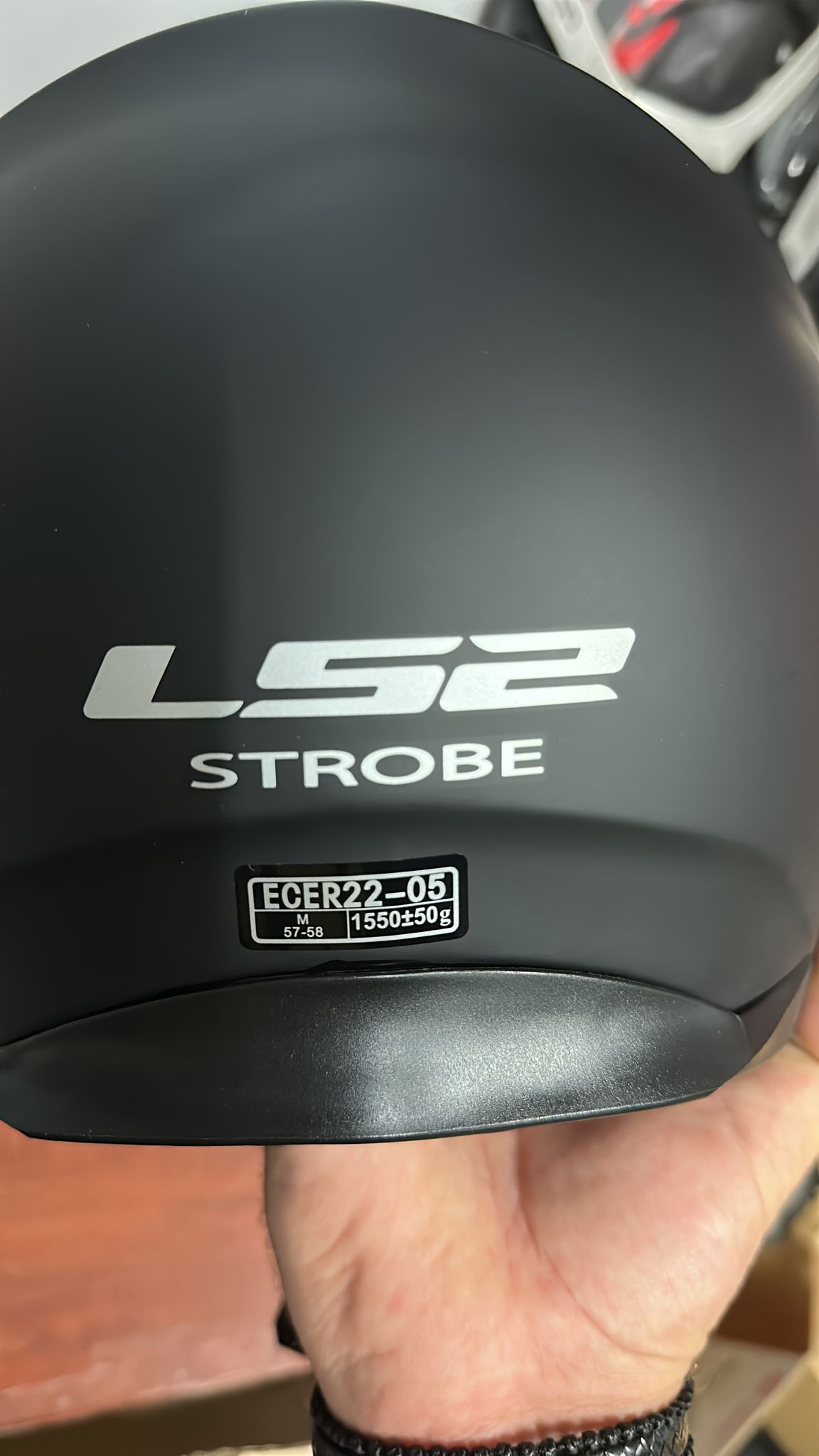 Casco Integral LS2 Strobe FF325 Solid TALLA M - Imagen 3
