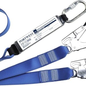 Doble Cincha De Amarre Con Absorbedor, Color: Azulina, FP51RBR