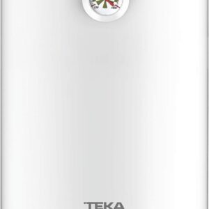 Teka EWH 30 C - Termo Eléctrico de 30 L, Consumo Medio 1-2 personas, Tanque Esmaltado Zafire, con Termómetro y Válvula de Seguridad, Color Blanco