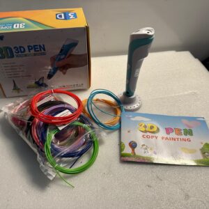 Boligrafo 3D niños - Lápiz 3D - Filamento plaastico-SOLO USADO UNA VEZ