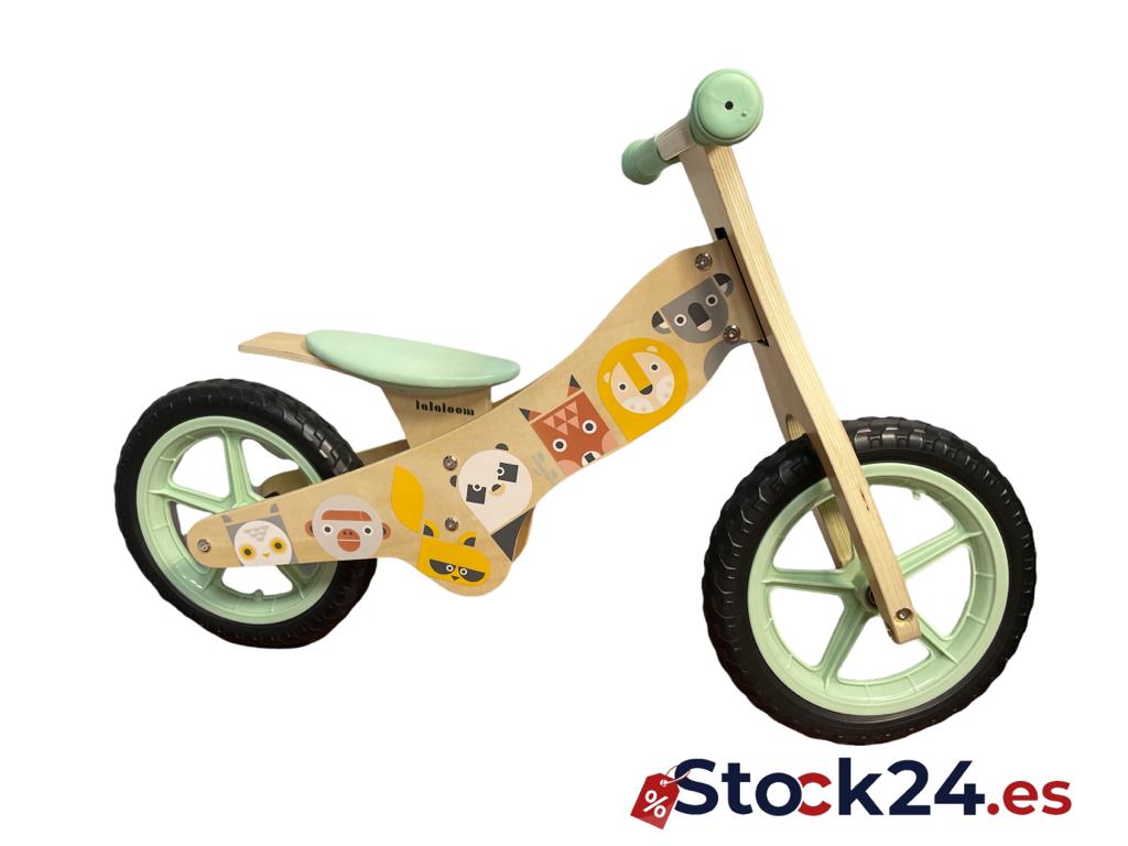 sin pedales de madera BUBBLE BIKE – stock24