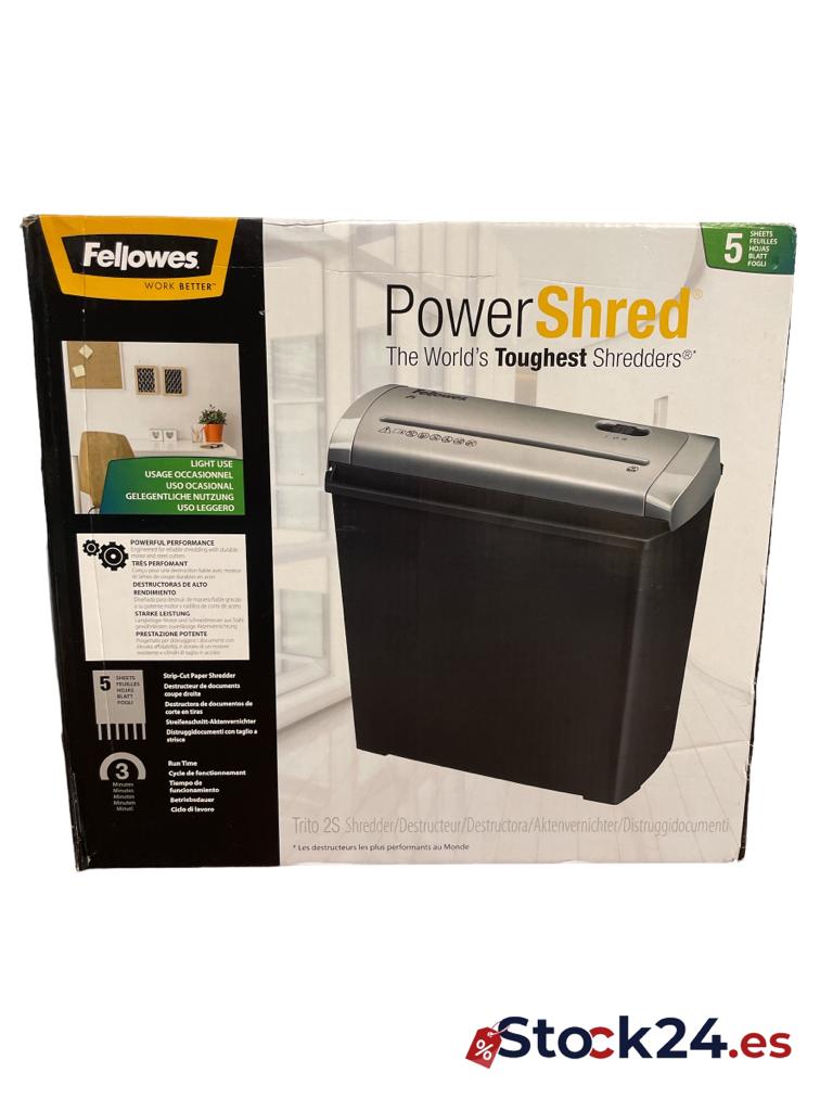 Destructora trituradora de papel Fellowes Trito 2S