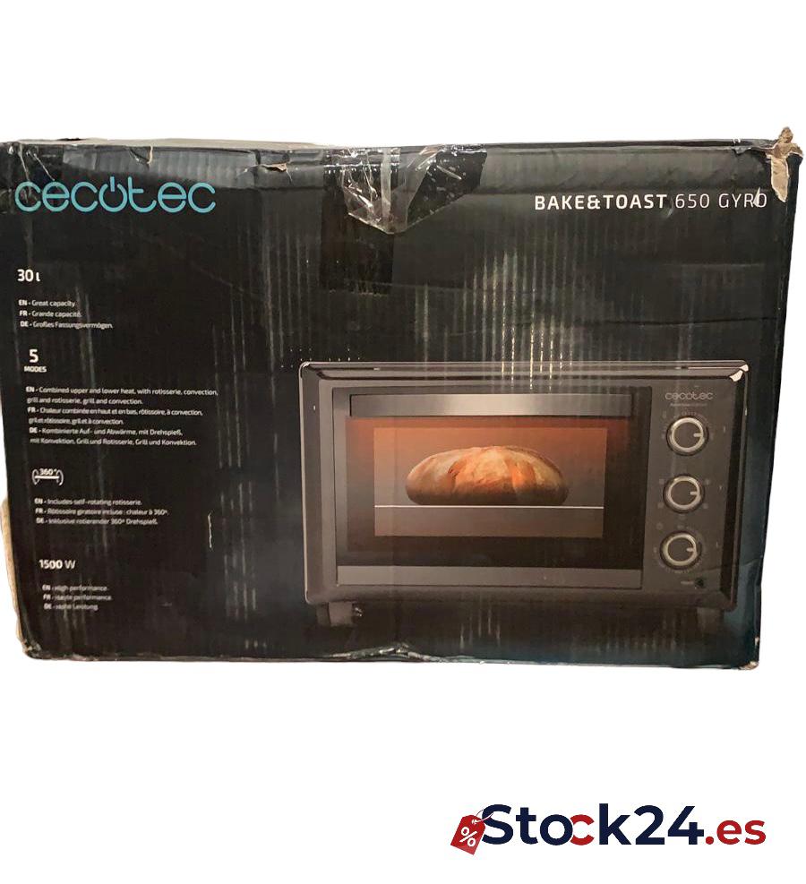 Horno Sobremesa de Convección Bake&Toast 650 Gyro – stock24
