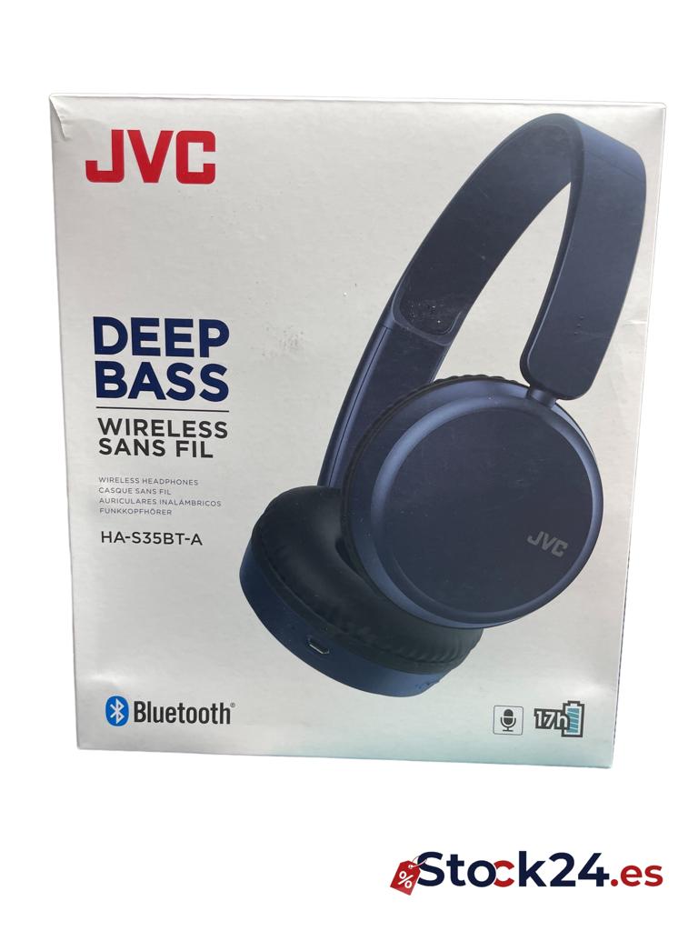 Auriculares Bluetooth JVC Deep Bass HAS35BTAU – stock24