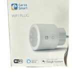 Garza Smart - Enchufe Wifi Inteligente, Programable, Wifi 2.4GHz, Con medidor de consumo, Control remoto por app y por voz Alexa/Google, Blanco